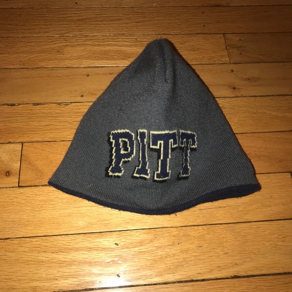 PITT NIKE Gray Beanie Sz OS - Picture 1 of 4